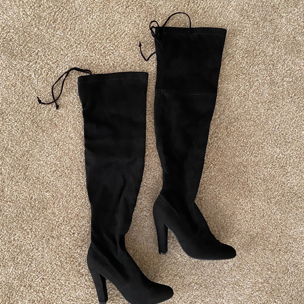 Suede Knee High Boots | Steve Madden